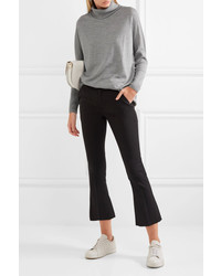 Женская серая шерстяная водолазка от Allude