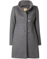 Женская серая шерстяная куртка от Fay