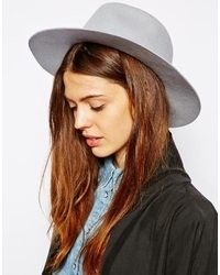 Женская серая шерстяная шляпа от Asos