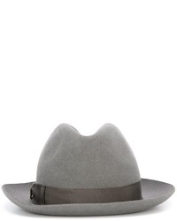 Мужская серая шерстяная шляпа от Borsalino