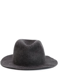 Мужская серая шерстяная шляпа от Comme des Garcons