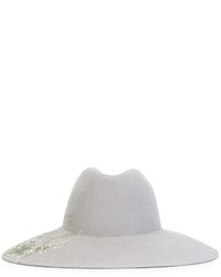 Женская серая шерстяная шляпа от Fabiana Filippi