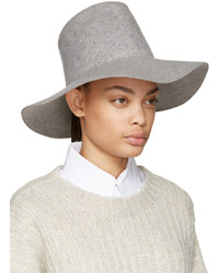 Женская серая шерстяная шляпа от CLYDE