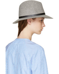 Женская серая шерстяная шляпа от Rag & Bone