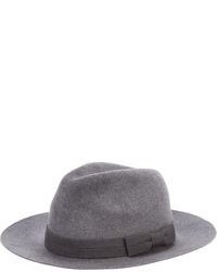 Мужская серая шерстяная шляпа от Lanvin