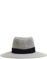 Мужская серая шерстяная шляпа от Maison Michel