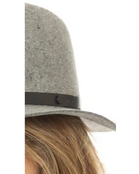 Женская серая шерстяная шляпа от Rag and Bone