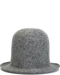 Женская серая шерстяная шляпа от Stella McCartney