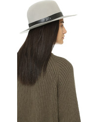 Женская серая шерстяная шляпа от Hat Attack
