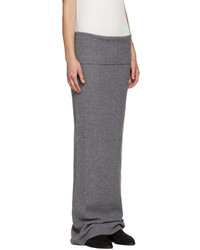 Серая шерстяная юбка от Stella McCartney