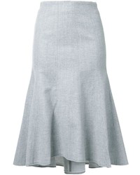Серая шерстяная юбка от Le Ciel Bleu