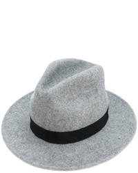 Женская серая шляпа от Dsquared2