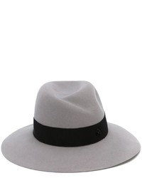 Женская серая шляпа от Maison Michel
