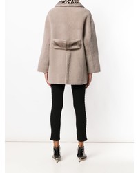 Серая шуба от Blancha