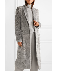 Серая шуба от Sally Lapointe