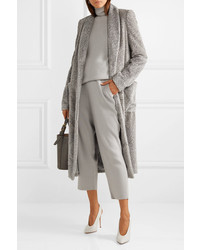 Серая шуба от Sally Lapointe