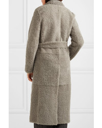 Серая шуба от The Row