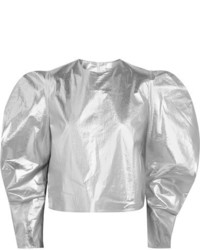 Серебряная блузка от Awake