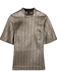 Серебряная блузка от Ellery