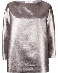 Серебряная блузка от Gianluca Capannolo
