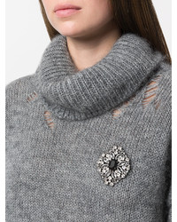 Серебряная брошь от Ermanno Scervino