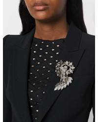 Серебряная брошь от Alberta Ferretti