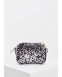 Серебряная кожаная сумка через плечо от Vivienne Westwood Anglomania