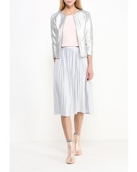 Женская серебряная куртка от B.Style