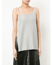 Женская серебряная майка от Kacey Devlin