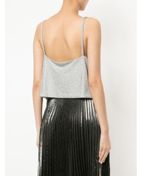 Женская серебряная майка от Kacey Devlin