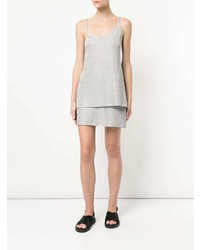 Женская серебряная майка от Kacey Devlin