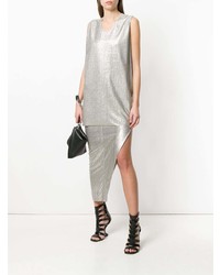 Женская серебряная майка от Rick Owens Lilies