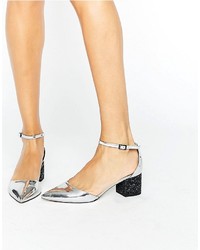 Серебряная обувь от Asos