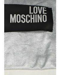 Женская серебряная парка от Love Moschino