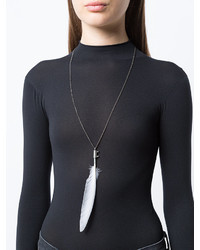 Серебряная подвеска от Ann Demeulemeester