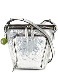 Серебряная сумка-мешок от M Missoni