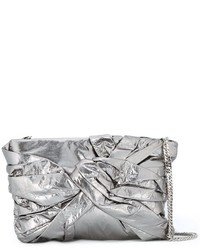 Серебряная сумка через плечо от Isabel Marant