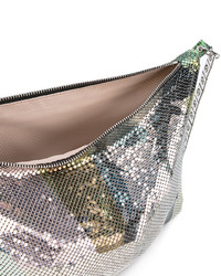 Женская серебряная сумка от Kenzo