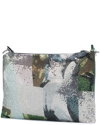 Женская серебряная сумка от Kenzo