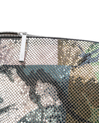 Женская серебряная сумка от Kenzo