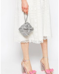 Женская серебряная сумка от Asos