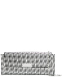 Женская серебряная сумка от Emporio Armani