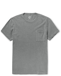 Мужская серебряная футболка от J.Crew