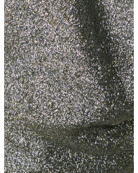 Серебряная шелковая блузка от Lanvin