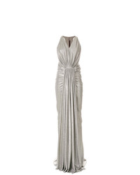 Серебряное вечернее платье от Rick Owens Lilies