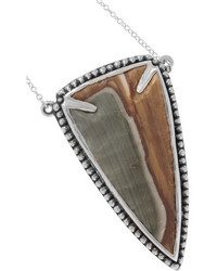 Серебряное колье от Pamela Love