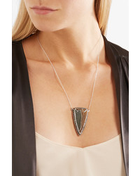 Серебряное колье от Pamela Love