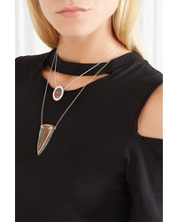 Серебряное колье от Pamela Love