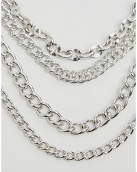 Серебряное колье от Reclaimed Vintage