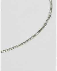 Серебряное колье от Weekday